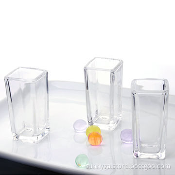 Square Shape Shot/Short Glasses, 162g